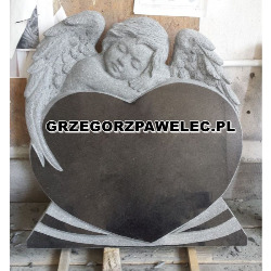 Pracownia rzeźbiarska - Rzeźba nagrobna z granitu / kamienia