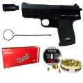 PISTOLET HUKOWY LEXON 11 M1 + 100 SZTUK AMUNICJI 6MM LONG + 50 SZTUK RAC HUKOWYCH KNALLPATRONEN