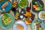 stół z sushi