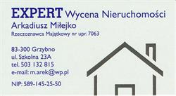 EXPERT Wycena Nieruchomości Arkadiusz Miłejko