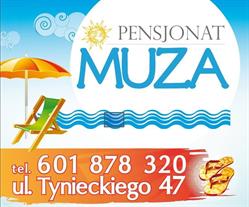 Pokoje oraz domki wczasowe MUZA