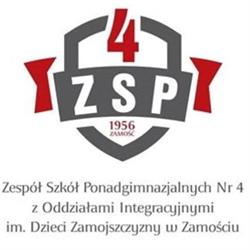 Zespół Szkół Ponadpodstawowych Nr 4 z Oddziałami Integracyjnymi im. Dzieci Zamojszczyzny w Zamościu