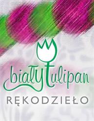 Biały Tulipan Rękodzieło