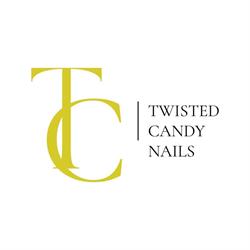 Twisted Candy Nails