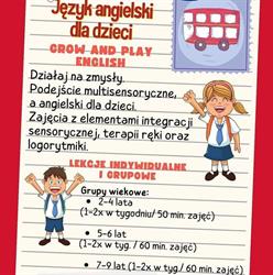 Pracownia języka angielskiego Grow&Play English