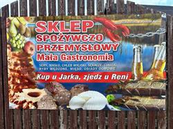Sklep spożywczo- przemysłowy mała gastronomia Kup u Jarka zjedz u Reni