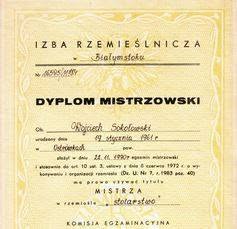 Sokołowski Meble - Zakład Stolarski