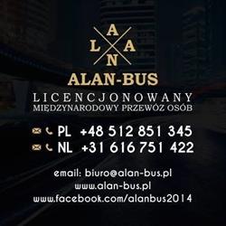 ALAN BUS przewóz osób Polska Niemcy Holandia