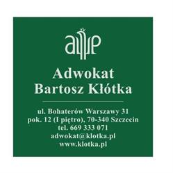Adwokat Bartosz Kłótka