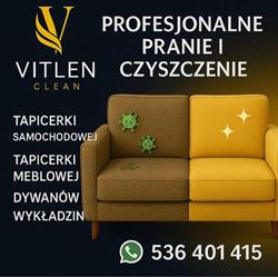 VitLen- Clean Pranie tapicerki, czyszczenie dywanów, ozonowanie