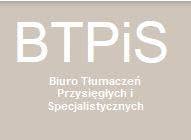 Biuro Tłumaczeń Przysięgłych Warszawa Btpis