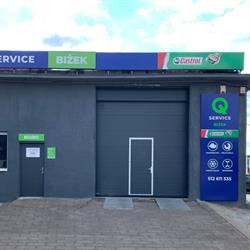 Q Service Castrol BIŻEK. Serwis samochodowy, transport do 1,5 t krajowy i międzynarodowy