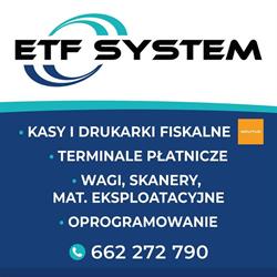 ETF SYSTEM Kasy Fiskalne Terminale płatnicze Tadeusz Filipiak, Gdów, Dobczyce, Wieliczka