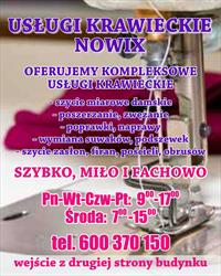 Nowix - usługi krawieckie