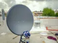 Antena Satelitarna Duża Czasza na dachu