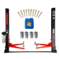 Podnośnik Dwukolumnowy Samochodowy BAUTOMATION LB-LS1 4T 380V z Kotwami, Olejem i Adapterami