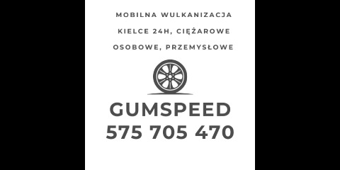 Wulkanizacja Mobilna Kielce 24 Gumspeed Ciężarowe, Osobowe, Przemysłowe.
