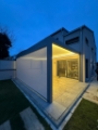 Pergola lamelowa Biała z roletami ZIP
