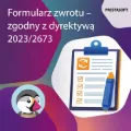 Formularz zwrotu zgodny z dyrektywą UE 2023/2673 – moduł PrestaShop