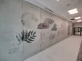 Duży druk na betonie