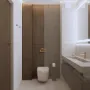 Projekt łazienki w apartamencie w Krakowie