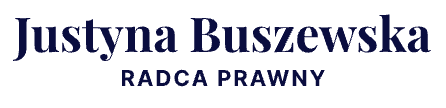 Justyna Buszewska Radca Prawny