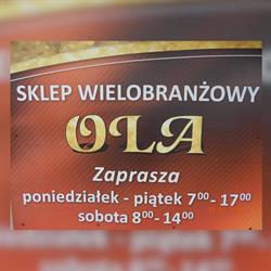 Sklep Wielobranżowy \"OLA\"