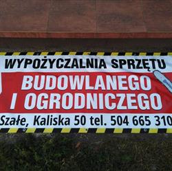 Wypożyczalnia sprzętu budowlanego i ogrodniczego