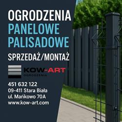 Kow-Art Ogrodzenia Palisadowe/Panelowe/Betonowe Z Bloczków
