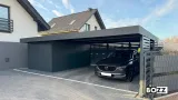 Wiata garażowa dwustanowiskowa