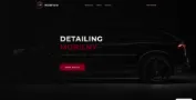 Strona internetowa dla Red Flow Detailing  realizacja JanekStudio Gniezno